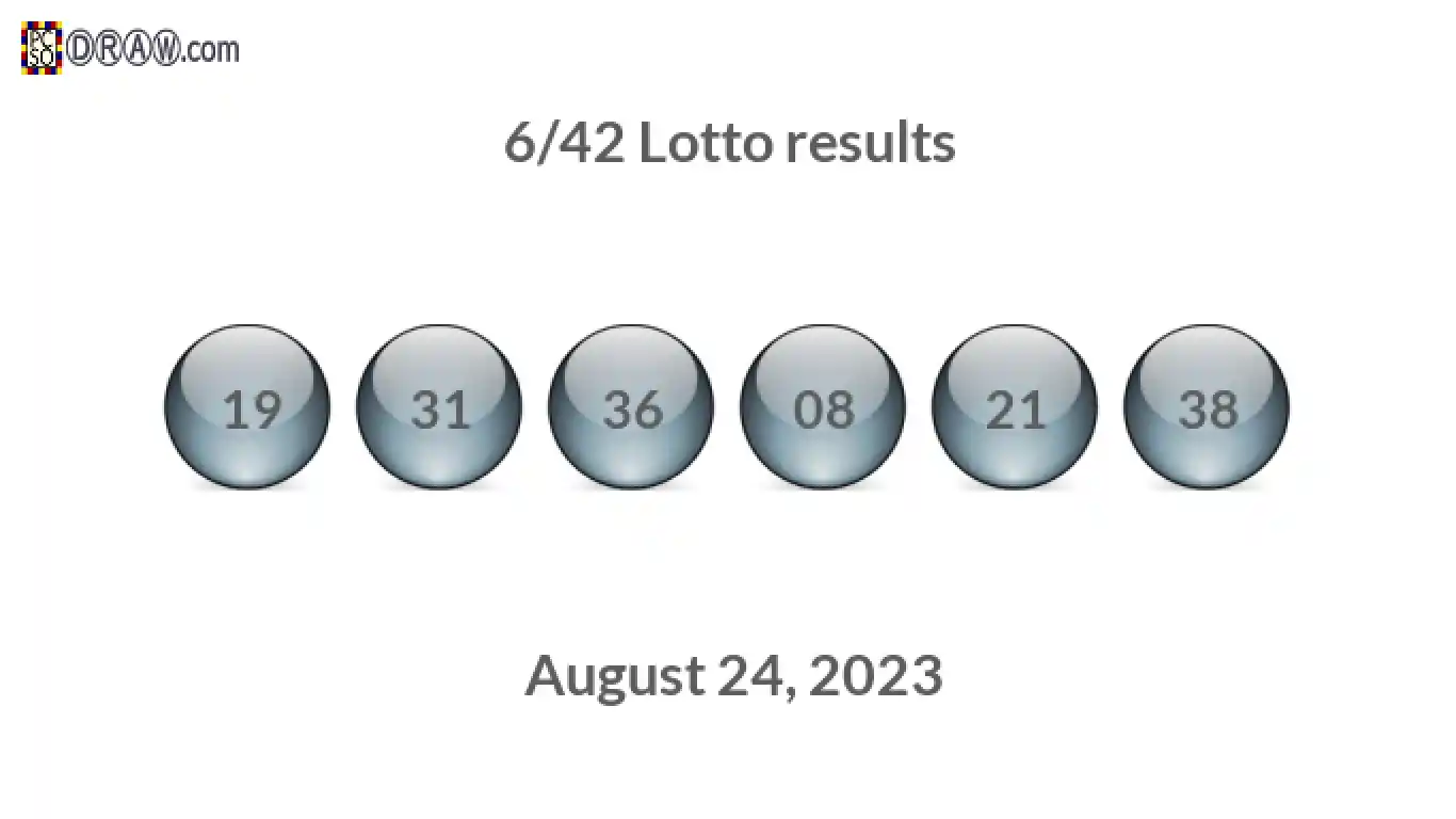 August 24 deals lotto results