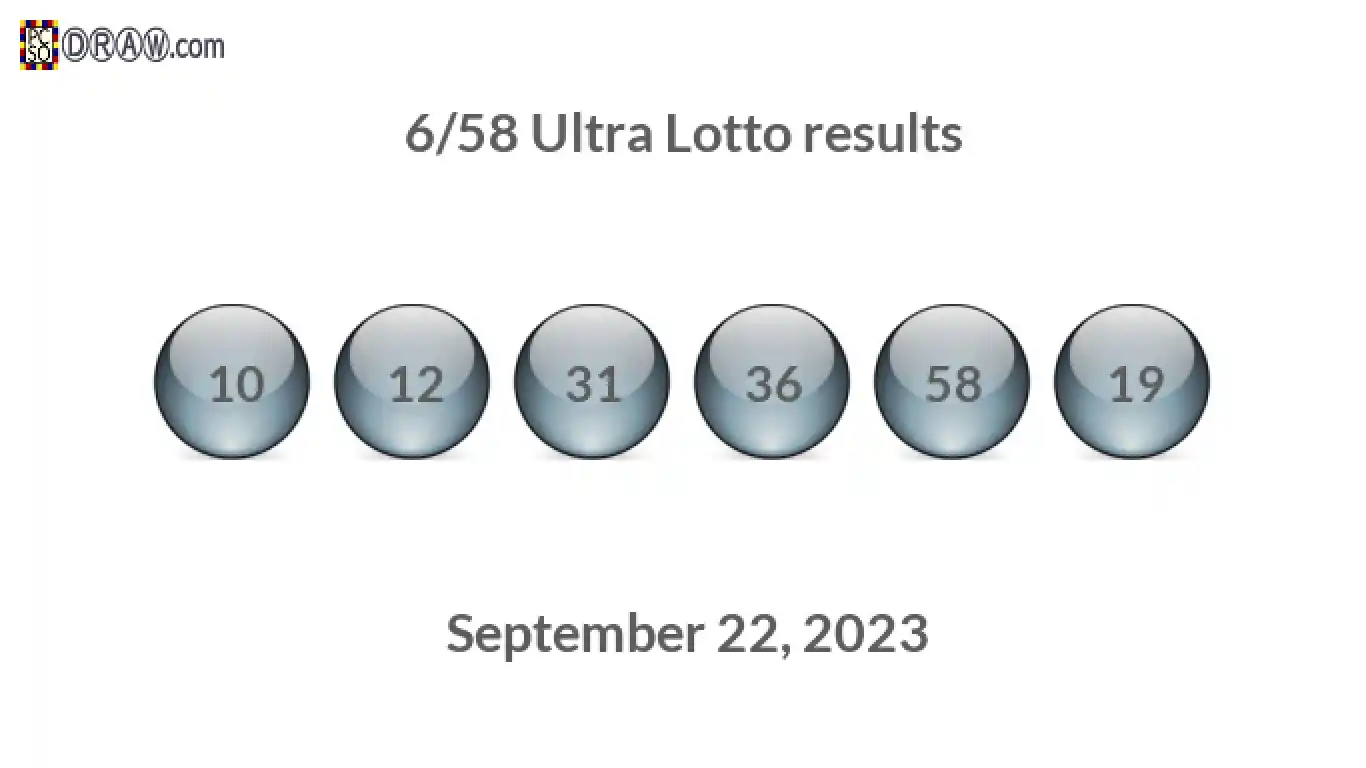 Sept 22 lotto clearance result